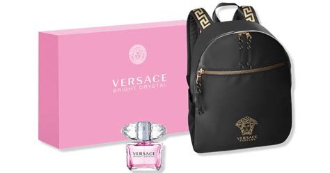 versace woman parfyme|women versace perfume with backpack.